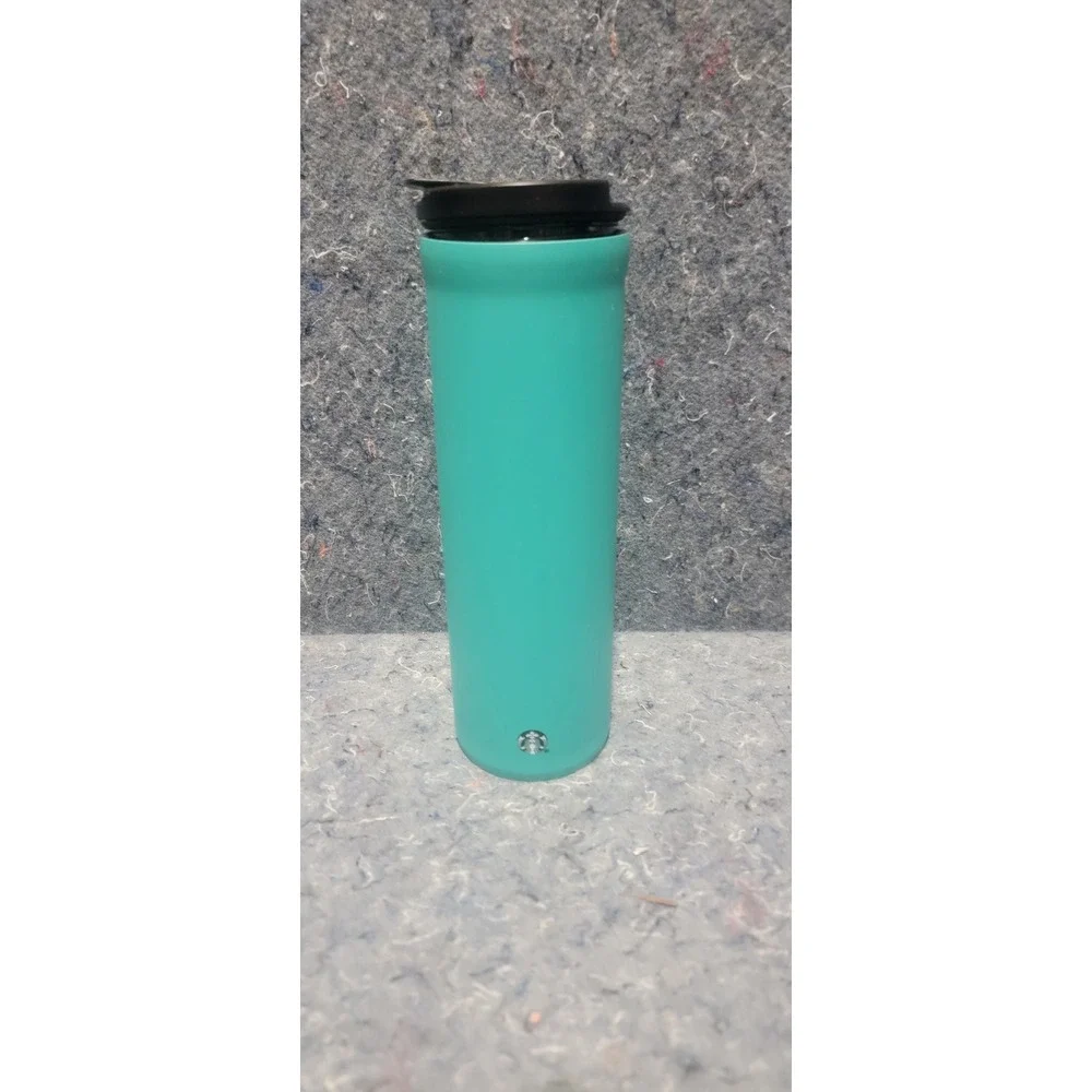 Starbucks 2017 Aqua Blue Vacuum Insulated Tumbler Tall 16oz‎